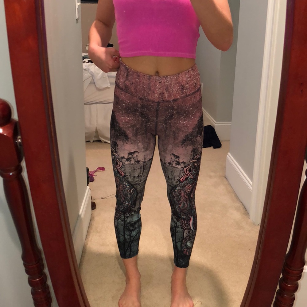 Printed leggings